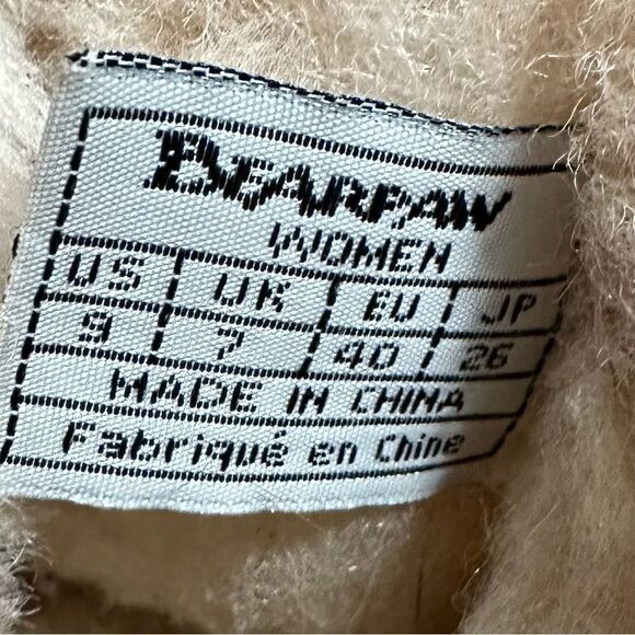 Bearpaw Elle Tall Suede leather sheepskin Boots Women’s size 9/EU 40 - Picture 9 of 10